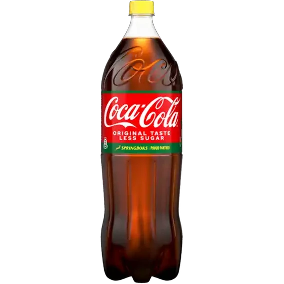 Coca-Cola Original Taste Less Sugar Soft Drink 2L