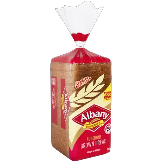 Albany Superior Thick Slice Brown Bread 700g