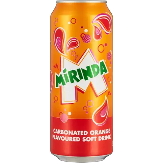 Mirinda Orange Flavoured Soft Drink 500ml