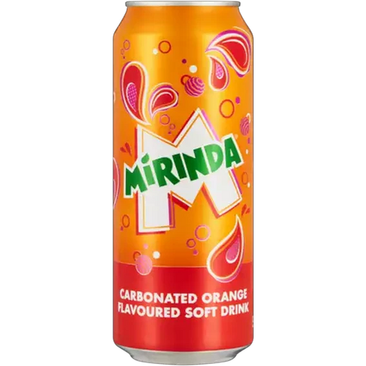 Mirinda Orange Flavoured Soft Drink 500ml